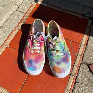 Customized Vans Authentic Watercolor